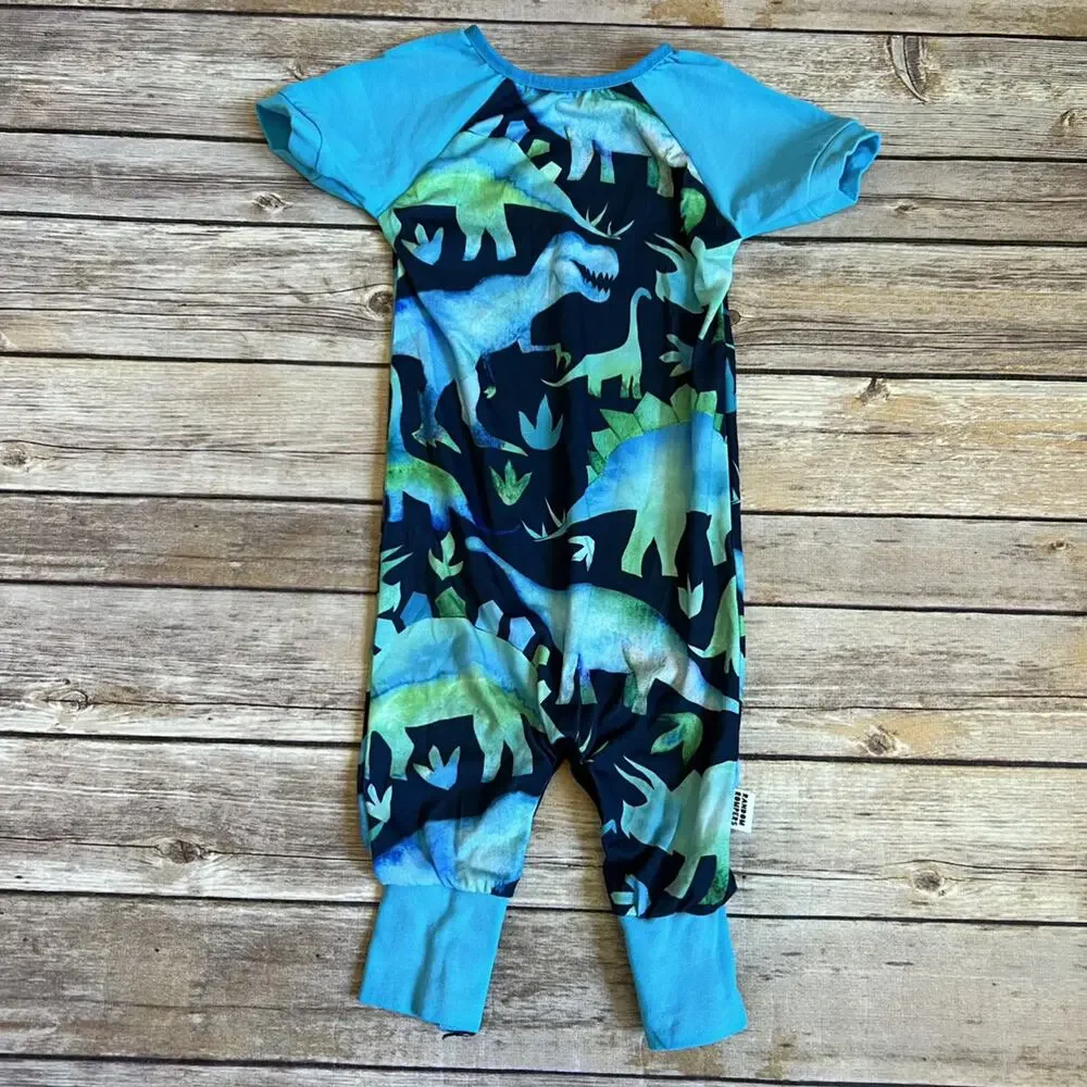 Random Rompers Dinosaur Romper - Picture 2 of 7